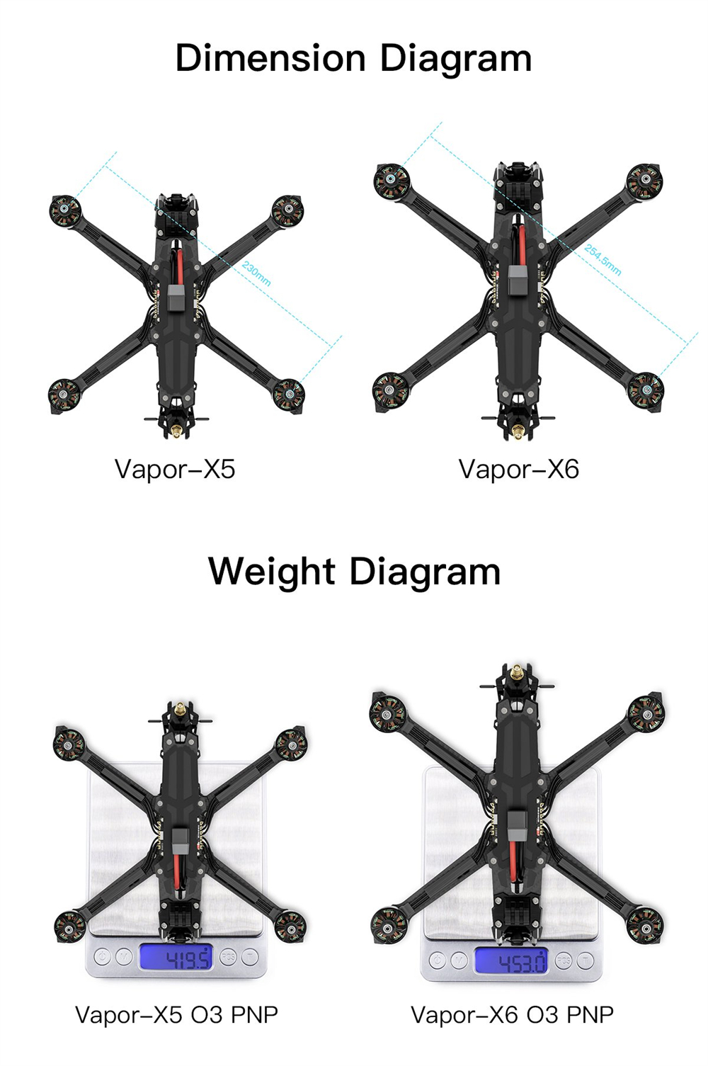 GEPRC-Dampf-X6-DJI-O3-6-Zoll-GPS-Freestyle-RC-FPV-Renn-Drohne-PNP-BNF-mit-Runcam-Link-WASP-2025150-13